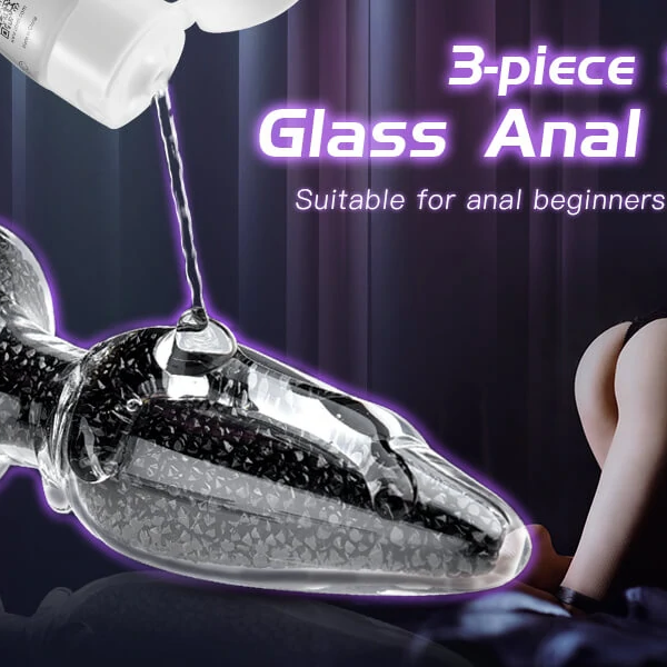 Glass Anal Plug